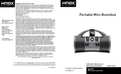 HMDX Audio HMDX-SBOX Manual De Instrucciones E Información De Garantía