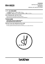Brother RH-9820 Manual De Instrucciones