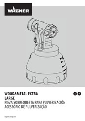 WAGNER WOOD&METAL EXTRA LARGE Manual De Instrucciones