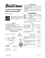 Heath Zenith Secure Home DualBrite SH-5512 Manual De Instrucciones