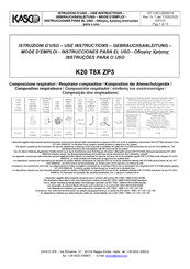 Kasco K20 T8X ZP3 Instrucciones Para El Uso