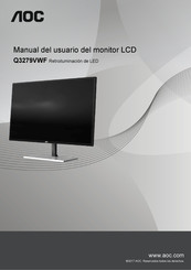 AOC Q3279VWF Manual Del Usuario