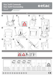 Etac Swift Commode Manual De Instrucciones