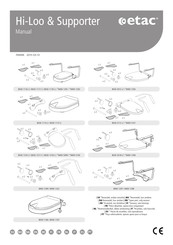 Etac Hi-Loo & Supporter 8400 1294 Manual De Instrucciones