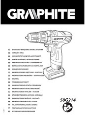 GRAPHITE 58G214 Manual Del Usuario