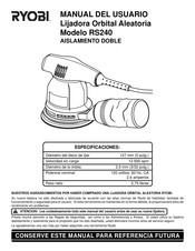 Ryobi RS240 Manual Del Usuario