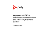 Poly Voyager 4245 Office Guia Del Usuario