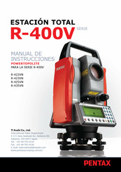 Pentax POWERTOPOLITE R-400V Serie Manual De Instrucciones