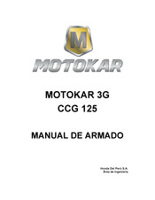 Honda MOTOKAR 3G Manual De Armado