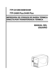 TSC TTP-246M Plus Manual Del Usuario