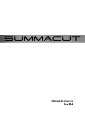 SUMMACUT S Class Manual De Usuario