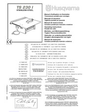 Husqvarna TS 230 I Manual De Instrucciones