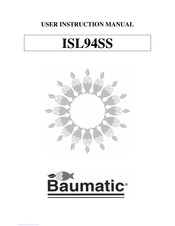 Baumatic ISL94SS Instrucciones Para La Instalacion, El Mantenimiento Y El Empleo