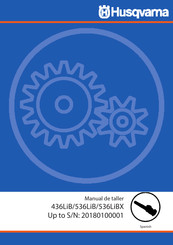 Husqvarna 536LiBX Manual De Taller