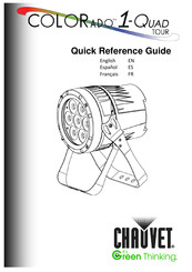Chauvet COLORado 1 Quad Guia De Inicio Rapido