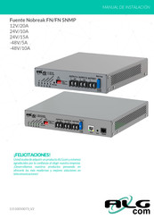 ALG FN-4800-05-SNMP Manual De Instalación