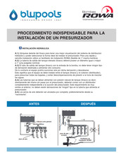 ROWA TANGO SFL 20 Procedimiento Para La Instalación