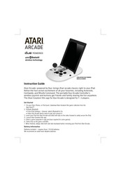 Atari Arcade Duo Powered 04-0002EN Manual De Instrucciones