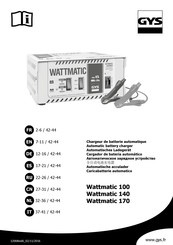 GYS WATTMATIC 170 Traducción De Las Instrucciones Originales