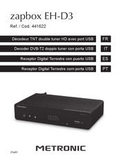 Metronic zapbox EH-D3 Manual De Instrucciones