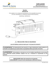 Hearth & Home HHSTDF26I Manual Del Usuario