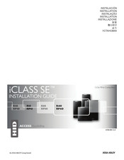 Assa Abloy iCLASS SE RP15 Guia De Instalacion