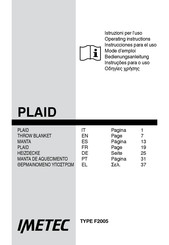 Imetec F2005 Instrucciones Para El Uso