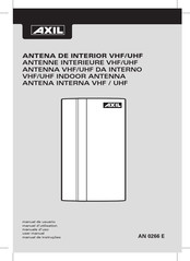 AXIL AN 0266 E Manual Del Usuario