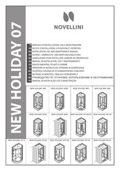 Novellini NEW HOLIDAY R115 Manual De Instalación, Uso Y Mantenimiento