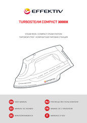 EFFEKTIV TURBOSTEAM COMPACT 3000X Manual De Usuario