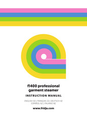 Fridja f1400 Manual De Instrucciones