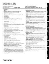 Lutron GRAFIK Eye QS Instrucciones De Instalación