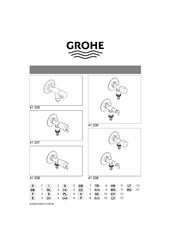 Grohe 41 205 Manual De Instrucciones