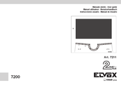 Vimar ELVOX 7200 Serie Guia Del Usuario