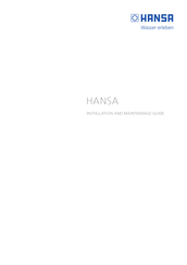 Hansa 5148 2293 00676 Guía De Instalación Y Mantenimiento