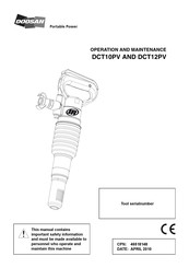 Doosan DCT10PV Manual De Funcionamiento Y Mantenimiento