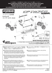 Kyosho EP FAZER Rally Manual De Instrucciones