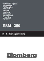 Blomberg SSM 1350 Manual De Instrucciones