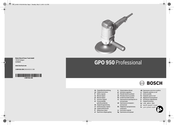 Bosch GPO 950 Professional Manual Original