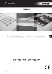 Gewiss Chorus NAXOS GW19201BK Instrucciones De Instalación