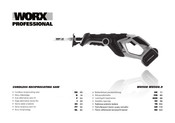 Worx Professional WU508 Manual Del Usuario