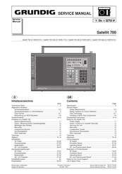 Grundig Satellit 700 Manual De Servicio