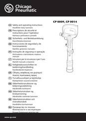 Chicago Pneumatic CP 0009 Instrucciones De Seguridad Y De Funcionamiento