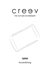 creev Q8000 Guia De Inicio Rapido