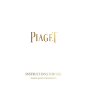 Piaget DFU533 Instrucciones De Uso