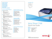 Xerox Phaser 7100 Guía De Uso Rápido