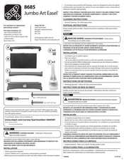 Step2 Jumbo Art Easel Manual De Instrucciones