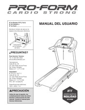 Pro-Form PFTL71013 Manual Del Usuario