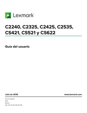 Lexmark C2425 Guia Del Usuario