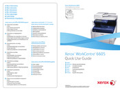 Xerox WorkCentre 6605 Guía De Uso Rápido